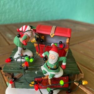 Department 56 North Pole Village Untangle The Christmas Lights